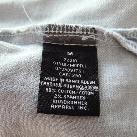 SUKO JEANS Light Wash Jean Jacket M - Picture 6 of 7